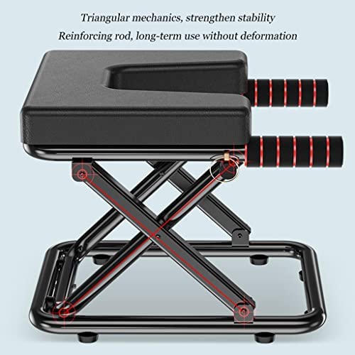 Handstand Home Yoga Bench Stretching Aid Handstand Bench Handstand Stretcher (Color : Black, Size : 43 * 44 * 39cm) - Image 5