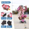 Simply Kids Knee and Elbow Pads with Bike Gloves - Comfortable Toddler Protective Gear Set for Roller-Skating Skateboard - Bike Knee Pads for Children Boys Girls 2-4 4-8 8-11 - Image 4