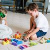 Tegu Swivel Bug Magnetic Building Block Set, Teal & Blue - Image 11