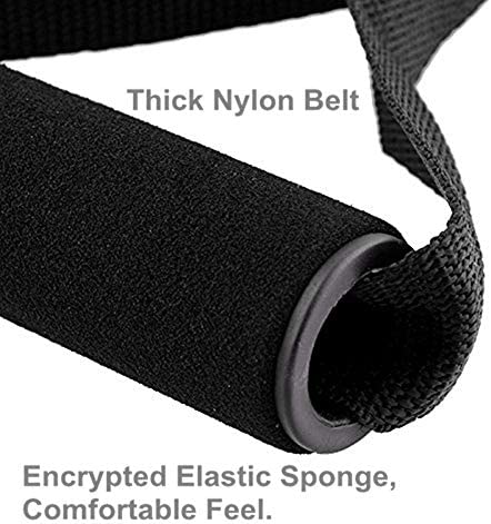 KKTOCHVC Premium Exercise Pull Handles, Resistance Bands Handle, Fitness Handle, Workout Handles Dense Foam Wrap Handle Replacement Fitness Equipment for Pilates, Yoga, Strength Training - Image 3