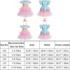 AWIBMK Girls Carnival Costume Halloween Party Cosplay Outfits Kids Circus Birthday Princess Tutu Dress with Headband 2PSC - Image 7