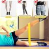 XonyiCos Exercise Resistance Bands Set for 5 Natural Latex Workout Bands with Handles for Working Out | Suitable for Pilates, Stretching, Physical Therapy, Yoga, Work from Home Fitness - Image 5