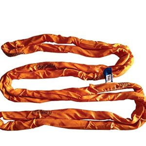 Simond Store 13.12’ Lifting Sling Polyester Endless Round Sling 22,046 lbs. Vertical, 17,636 lbs. Choker, 44,092 lbs. Basket, spanset for Lifting Moving Hoisting, Port, Machinery Industry (4 Meter)
