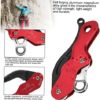 Aluminum Magnalium Alloy Self Braking Stop Descender for 10?12mm Rope Climbing Gear Aluminum Magnalium Alloy - Image 8