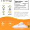 One Sol Creatine for Women Booty Gain, All Natural Women's Creatine Powder with Creapure, Increase Lean Muscle Mass, Reduce Recovery Time, Promotes Brain & Bone Health (Unflavored, 100 Servings) - Image 2