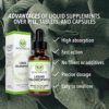 Chlorophyll Liquid Drops – Energy Boost | Immune System Support | Internal Deodorant | Altitude Sickness. Premium Quality – 100% Natural, Potent, Minty Taste, 2X Absorption. - Image 4