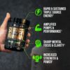 ALPHA LION Superhuman Pre Workout Powder, Beta Alanine, L-Taurine & Tri-Source Caffeine for Sustained Energy & Focus, Nitric Oxide & Citrulline for Pump (21 Servings, Hulk Juice) - Image 2
