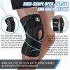 NEENCA Professional Knee Brace for Knee Pain, Adjustable Knee Support with Patella Gel Pad & Side Stabilizers, Medical for Arthritis, Meniscus Tear, Injury Recovery, Pain Relief, ACL,Sports. Men&Women - Image 3