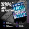 BPI Sports Best Creatine - Creatine Monohydrate, Himalayan Salt - strength, Pump, Endurance, Muscle Growth, Muscle Definition - No Bloat - Snow Cone - 50 servings - 10.58 Oz - Image 5