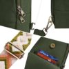 KFXFENQ Sling Bag for Women PU Leather Sling Bag Small Crossbody Sling Backpack Multipurpose Chest Bag for Women Cycling (Green) - Image 4