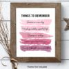 Positive Inspirational Quotes Wall Decor - Uplifting Encouragement Gifts for Women, Girls, Teens, Daughter, BFF, Best Friend - Pink Motivational Wall Art Poster for Home Office, Bedroom, Bathroom - Image 8