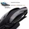 Gonex Skateboard Skate Pads, Elbow Pads Knee Pads with Wrist Guards 3 in 1 Protective Gear Set for Adult Youth Kids in Skateboarding Skating Roller Skating Scooter Cycling Biking Bicycle, Black M - Image 4