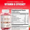 O NUTRITIONS Vitamin B Complex Vegan Gummies with Vitamin B12, B7 as Biotin, B6, B3 as Niacin, B5, B6, B8, B9 as Folate for Stress, Energy and Healthy Immune System-Prenatal Vitamins (1 Pack) - Image 2