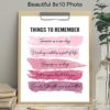 Positive Inspirational Quotes Wall Decor - Uplifting Encouragement Gifts for Women, Girls, Teens, Daughter, BFF, Best Friend - Pink Motivational Wall Art Poster for Home Office, Bedroom, Bathroom - Image 3
