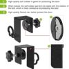 BeneLabel Easy Connect Heavy Duty Door Anchor for Resistance Bands, Door Anchor Attachment, Workout Door Mount Anchors, Workout Anywhere with Body Weight Straps - Image 5