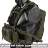 KRYDEX Tactical Chest Rig with Triple 5.56 / 7.62 Mag Pouch Insert 9mm Mag Pouches and X Harness - Image 5