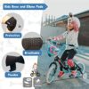 Simply Kids Knee and Elbow Pads with Bike Gloves - Comfortable Toddler Protective Gear Set for Roller-Skating Skateboard - Bike Knee Pads for Children Boys Girls 2-4 4-8 8-11 - Image 3