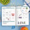 Clever Fox Food Journal Pocket Size - Daily Food Diary, Meal Tracker & Planner for Purse, Calorie and Nutrition Log, for Sticking to a Healthy Diet & Achieving Weight Loss Goals, 4.0x5.5 - Image 4