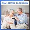 BigAlex Folding Walking Cane with LED Light,Pivoting Quad Base,Adjustable Walking Stick with Carrying Bag for Men/Women - Image 7