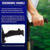 New Generation Ergobaum Ergonomic Crutch/Cane (Single Unit) Single Unit Ergobaum That Acts As a Extra Balance Strong Performance Cane. - Image 5