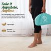 Monk & Llama Meditation Bench - Foldable, Ergonomic, Bamboo Kneeling Stool with Extra Thick Comfortable Cushion — Perfect Seiza Meditation Chair for Prayer & Travel - Deeper, Longer & Enjoyable Floor Meditation Sessions - Image 2