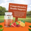Potent Daily Multivitamin Gummies for Adults - Wellness Blend of Vitamin D A C E B12 Zinc and Biotin - Adult Vitamin Gummy for Energy and Immunity - Non-GMO Gluten Free and Halal Gummies 90 Count - Image 4