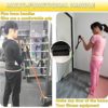 XonyiCos Exercise Resistance Bands Set for 5 Natural Latex Workout Bands with Handles for Working Out | Suitable for Pilates, Stretching, Physical Therapy, Yoga, Work from Home Fitness - Image 6