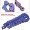 Vbest life Bike Variable Speed Chain e Steel Colorful Variable Speed Chain Accessory for Mountain Road Bicycle Replacement Parts for Fixed Gear Road Bikes - Image 7