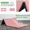 Gymnastics Exercise Mat Thick Tumbling Mats for Home, Yoga Mat Folding Exercise Pad Leather Gym Fitness Mat - Image 2