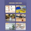Dance Flooring Roll 0.2inch Thick Gym Cardio Mat Non-Slide Durable Wrestling Tumbling Mats for Practice of Countless Dance Styles - Image 6