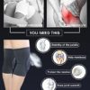 MAIBU Volleyball Knee Pads Thick Sponge Protective Anti-Collision Knee pads Protector Non-Slip Wrestling Dance Knee Pads Support Sleeve for Outdoor Sport (1 Pair) - Image 5