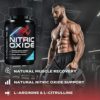 Extra Strength Nitric Oxide Supplement L Arginine 3X Strength - Citrulline Malate, AAKG, Beta Alanine - Premium Muscle Supporting Nitric Booster for Strength & Energy to Train Harder - 240 Capsules - Image 6