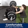 ABMAT Hip Thrust Pad Booty Glute Bridge Butt Workout, Protective Extra Thick pad for Barbell Weightlifting - Image 3