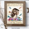 Inspirational Positive Quotes Wall Decor - She Whispered Back I Am The Storm - Hippie Boho Wall Art - Motivational Poster - Encouragement Gifts for Women - Rustic Bedroom Living Room Home Office - Image 8