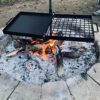 Adventure Seeka Campfire Swivel Grill, This Campfire Grill Grate is Heavy Duty, Fully Adjustable Fire pit grill grate over fire pit, The Fire Pit Grill Grate & Camp fire Cooking Rack - Image 9