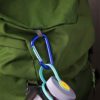 Carabiner - 3" Aluminum Carabiner D Shape Buckle Pack, Keychain Clip, Spring Snap Key Chain Clip Hook Buckle - Image 7