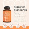 NutriRise Organic Ashwagandha Root Capsules with Black Pepper, 1300mg, Natural Stress & Mood, Thyroid, and Immune Support Supplement, Nootropic for Focus & Energy, Gluten Free, 120 Count - Image 7