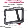 ULANZI Smartphone Video Rig with Handle, LINO Filmmaking Case Aluminum Alloy Phone Video Stabilizer Grip Tripod Mount for Video Maker Videographer with Cold Shoe for iPhone 13 Mini Pro Max 8 Plus - Image 7