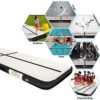 Gymnastics Air Mat, Sailnovo Inflatable Air Mat Tumble Track Training Tumbling Mat with Electric Pump, 20ft 16ft 13ft 10ft, 4in 8in Thickness for Home Use Gym Cheerleading Yoga Beach - Image 2