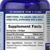 Puritan's Pride Biotin 10000 Mcg, Helps Promote Skin, Hair and Nail Health, Softgels 100 Count - Image 7