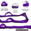 WEBSUKA Aerial Yoga Hammock Daisy Chains Strap, Strong 22kN Adjustable with 10 Loops, No Stretch, Climbing Strap Nylon Chain Sling for Aerial Yoga,Swing, Hammock, Suspension, Exercise - Image 2