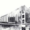 San Francisco Black White Wall Art Set of 3 Prints SF City Triptych Wall Art for Bedroom Home Decorations Unframed print Modern Home Decor - Image 2