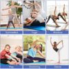 4'x8'x2 Folding Gymnastics Mat, Extra Thick High Density Anti-Tear Gym Exercise Pad with Carrying Handles, Hook and Loop Fastener, 4 Panel Tumbling Mat for Workout, MMA, Stretching Yoga - Image 7