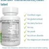 Super B-Complex – Methylated Sustained Release B Complex & Vitamin C, Folate & Methylcobalamin, Vegan, Energy, Heart & Brain Function, 180 Small Tablets - Image 6