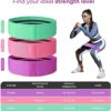 Saini_MEDICOS Stretching Fabric Resistance Band - Loop Hip Band for Women & Men for Hip, Legs - Image 6