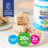 Orgain Vegan Protein Powder + Oatmilk, Vanilla Bean, 20g of Plant Based Protein, 2g of Sugar, Made from Organic Oats, No Dairy or Soy, Non-GMO, 1lb - Image 3
