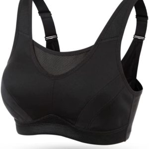 Wingslove High Impact Sports Bras for Women Plus Size Non Padded Wirefree Workout Bra Bounce Control