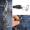 EASILOK Heavy Duty Carabiner Keychain Key Ring Clip Extra Thick Stainless Steel Key Holder Organizer Hiking Dog Walking - Image 4