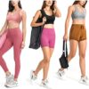WANAYOU Racerback Sports Bra for Women - Comfortable Sleep Bra Seamless Workout Yoga Bra - Image 7