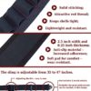Underalert Shotgun Sling for 12ga Gun Sling for Shotgun with 15 Shell Holders, Gun Slings for Rifle Hunting Gun Strap for Shotgun, Rifle Sling with Swivels Sling Shot Gun 2 Point, Small Game Hunting - Image 3